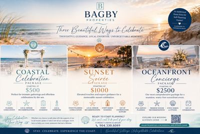 Bagby Investment Properties Wedding Packages