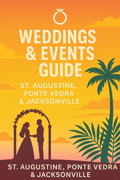 Elegant beachfront wedding & event guide in South Ponte Vedra Beach near St. Augustine, FL