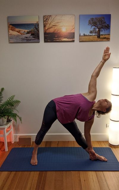 Online yoga classes at home. Practice yoga in your own living room!