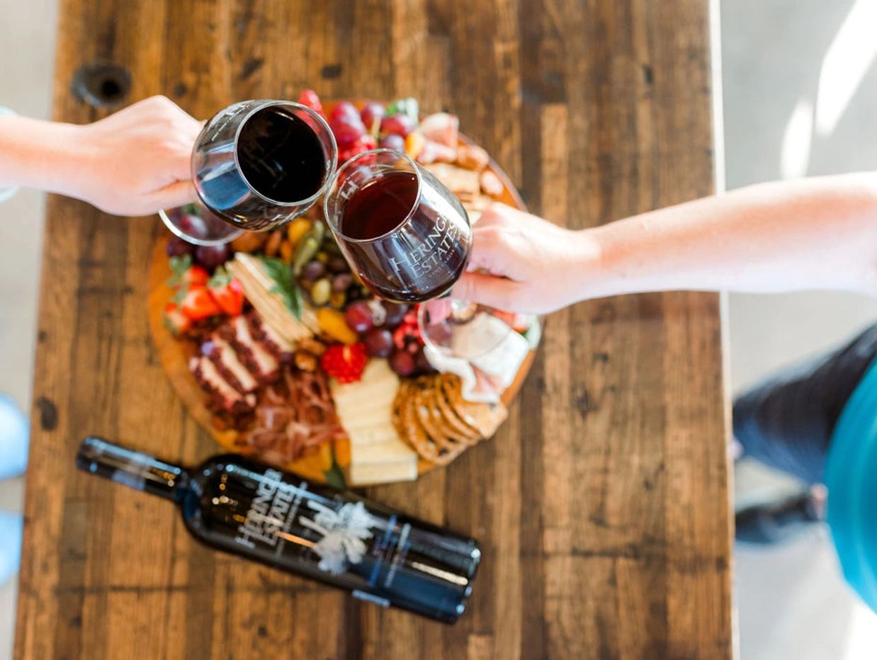 Heringer Estates Winery Experiences, Wine Tasting