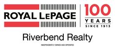 Royal LePage Riverbend Realty logo celebrating 100 years.