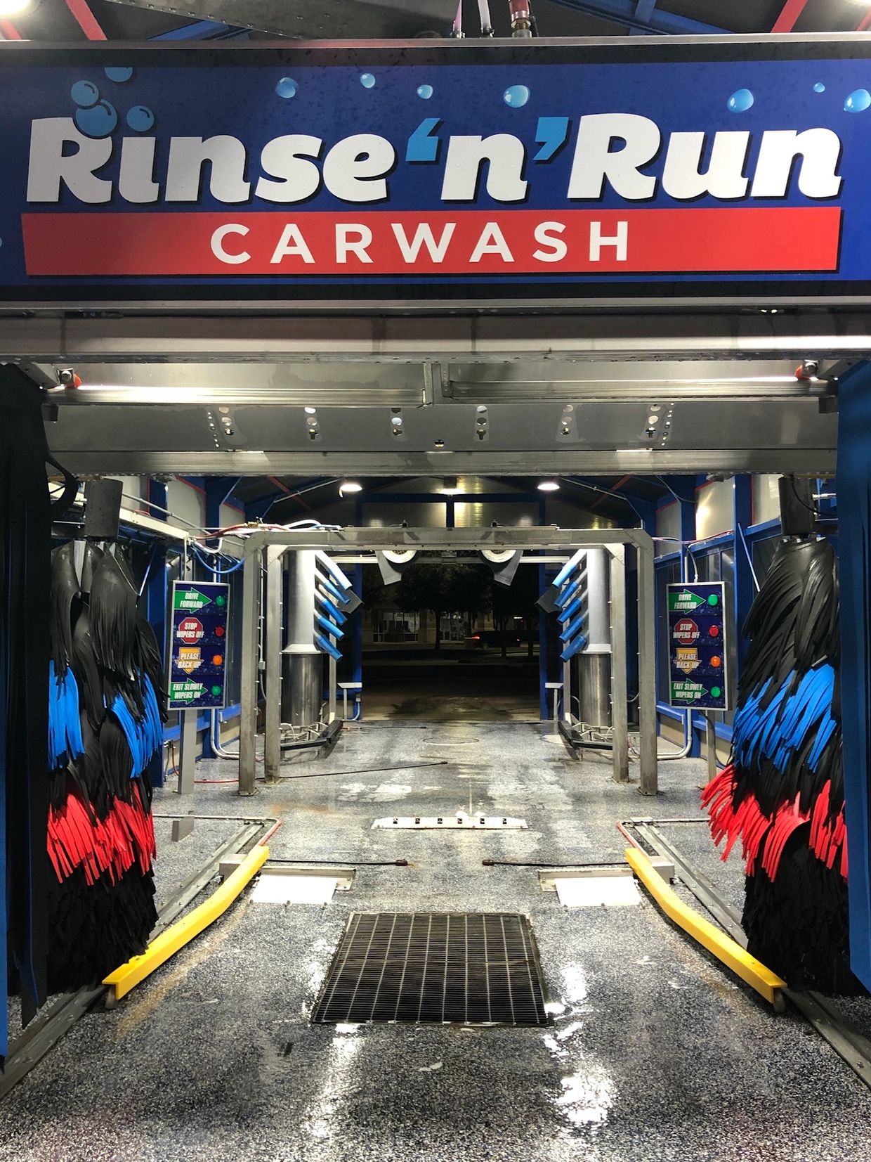 drive through car wash gas station near me