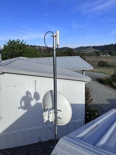 Allcom custom wireless internet installation. Plymouth internet. Cambium 4625 sm