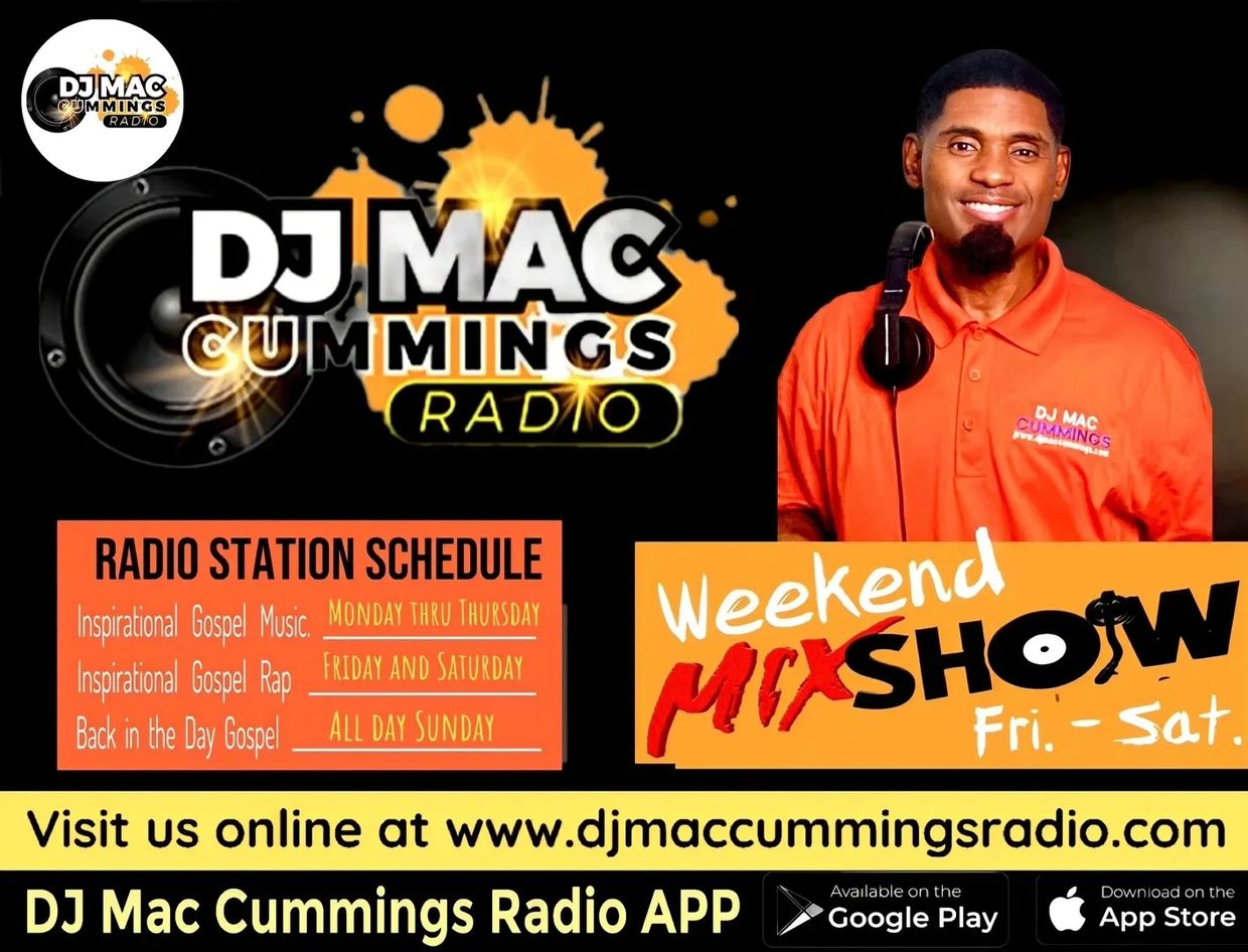 DJ Mac Cummings Radio Station - Inspirational Gospel Music