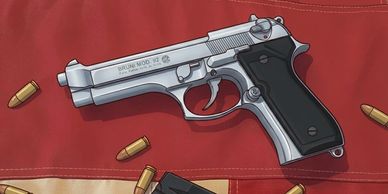 Beretta 92fs Cartoon