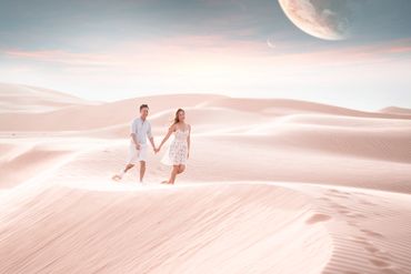 Dubai couple photographer, with creative and personalized approach