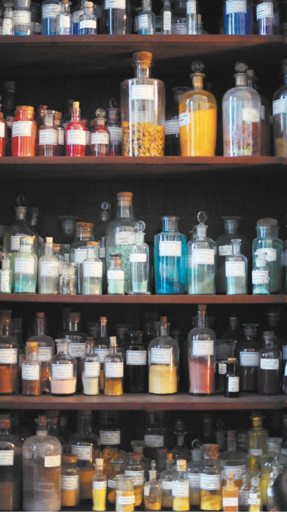 Collection de pigments du 19ème siècle de Nathalie Beurier