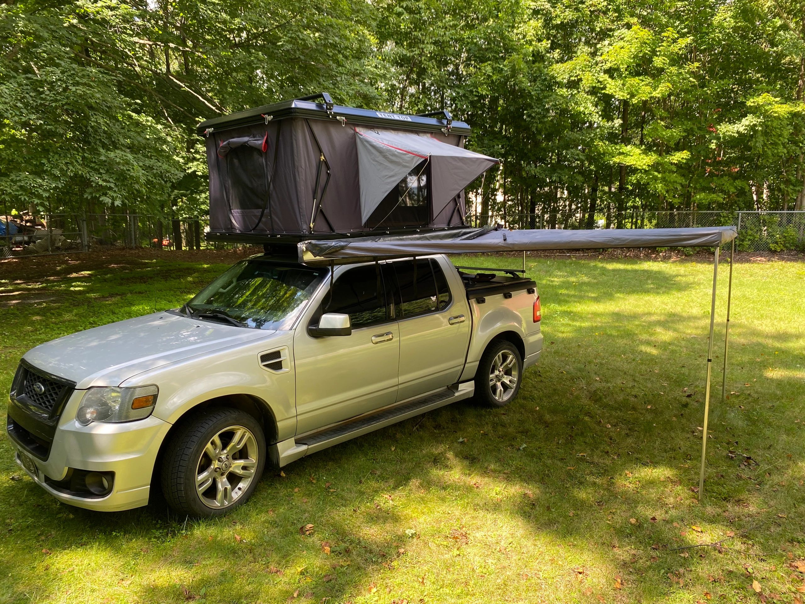 Wholesale Camping pique-nique auvent côté voiture toproof tente