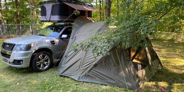 Camping double pour auto