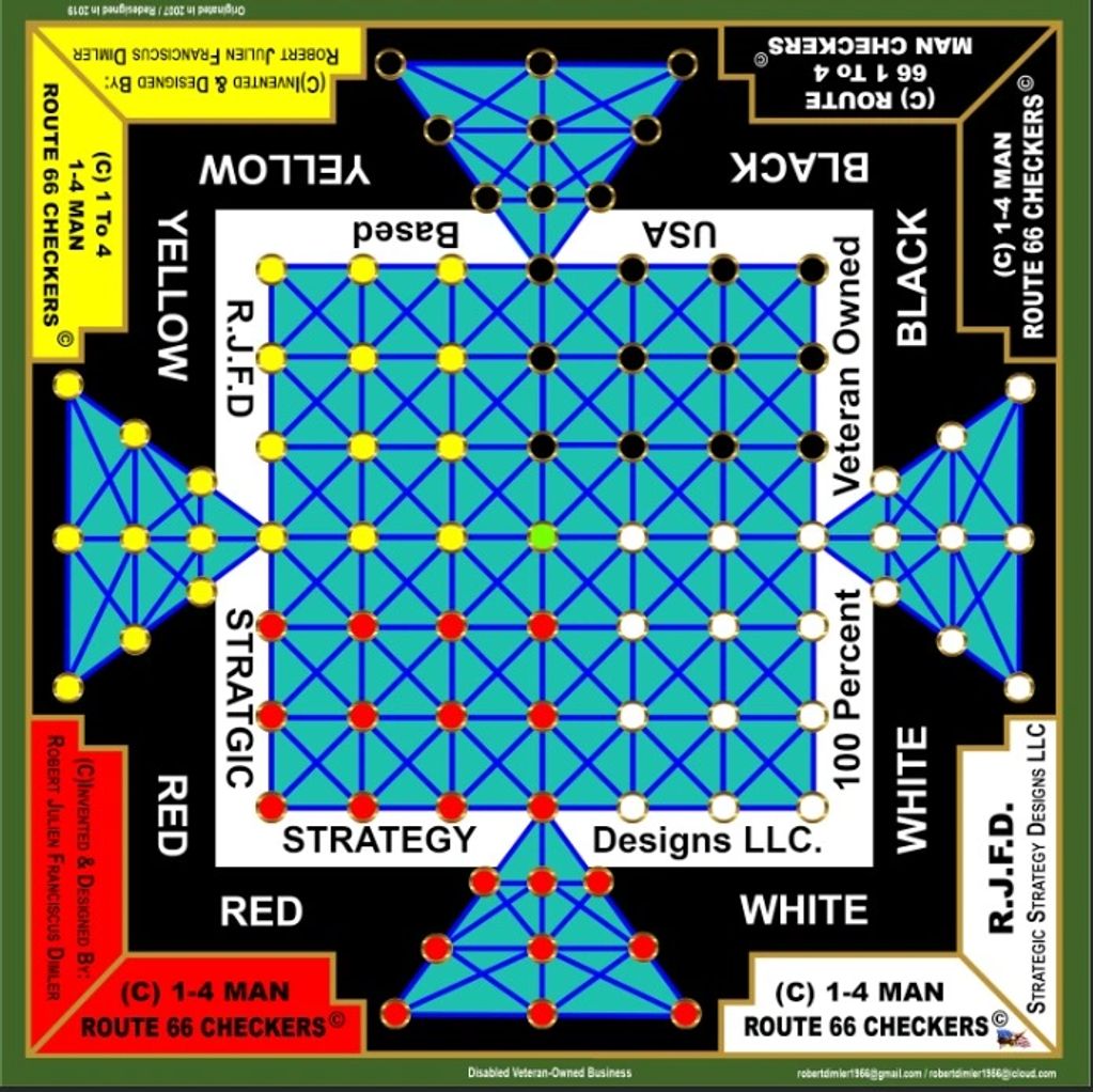 C) 9th Dimension Chess (C) Route 66 Checkers - 9thdchess