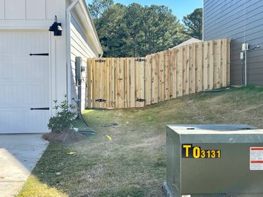Shadow Box Fence 