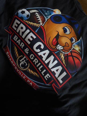 Shirts done for Erie Bar & Canal 