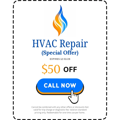 HVAC discount coupon