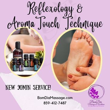 reflexology, aromatouch