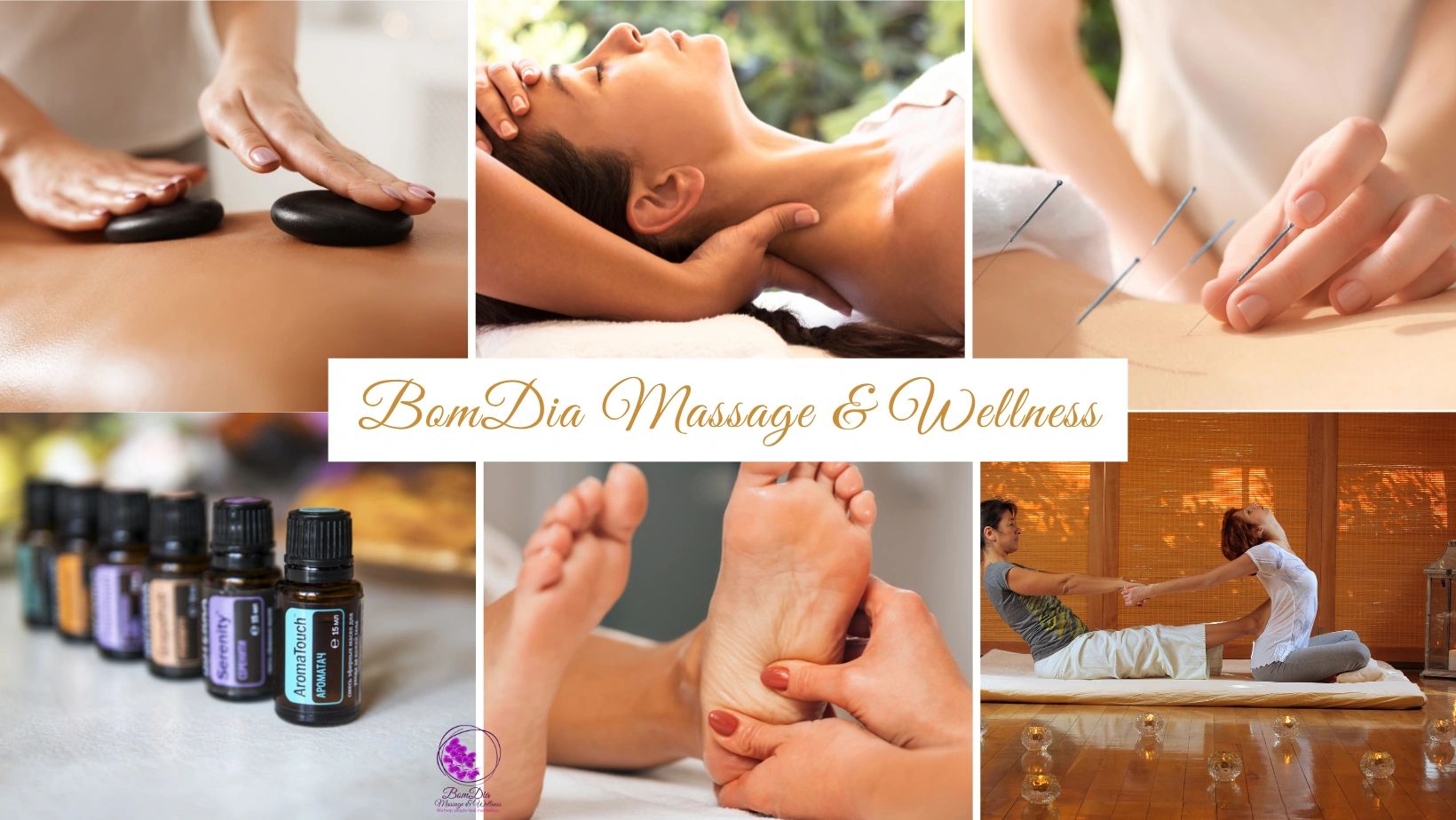 massage, acupuncture, thai massage, essential oils, hot stone massage