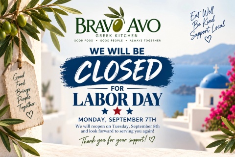 We are closed Thanksgiving Day. We will reopen on Friday at 4 pm