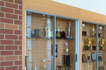 Custom aluminum display case