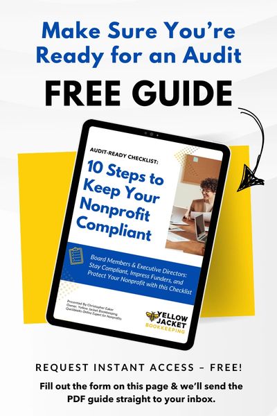 Yellow Jacket Bookkeeping - Audit Ready Checklist free guide PDF