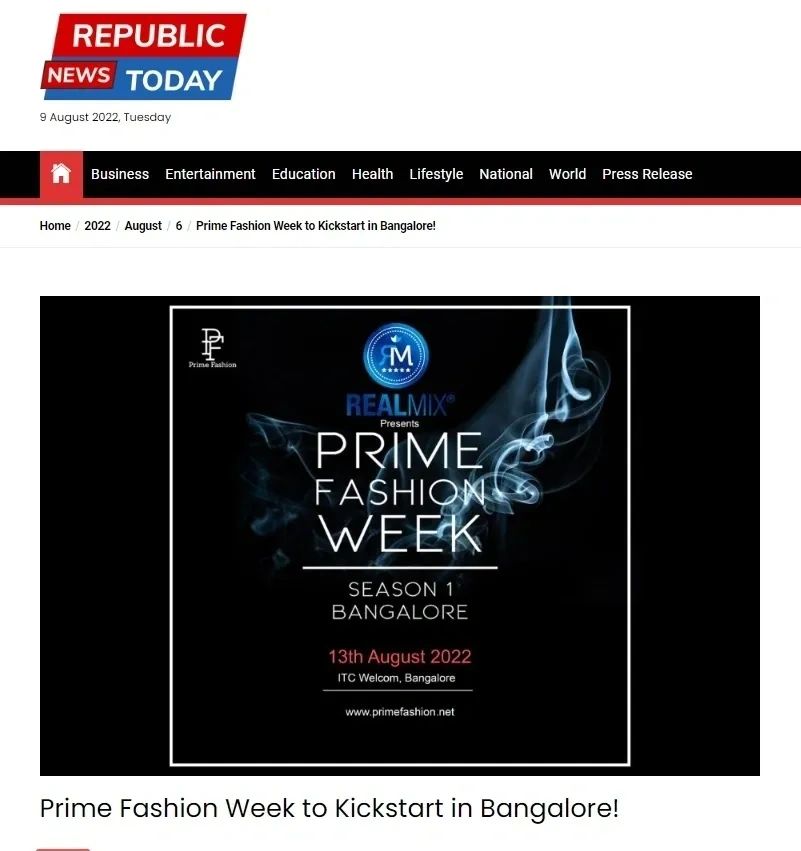 Prime Fashion Week Season 1