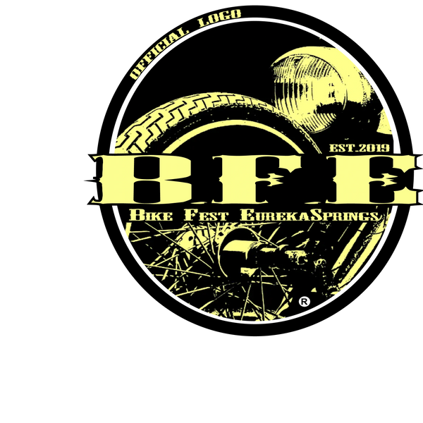 B.F.E. BikeFest Eureka Springs Official Logo