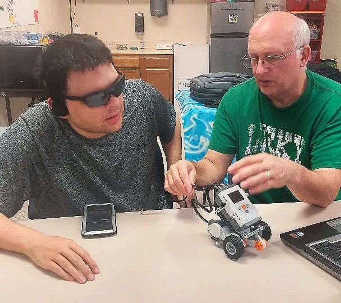 Participants in EPIC's first robotics class  assemble their "runner robotics."   
3/26/2026  