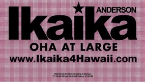 Ikaika Anderson for OHA Hawaii