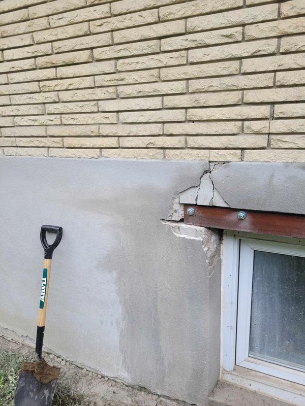 Renforcement de béton (fissure)