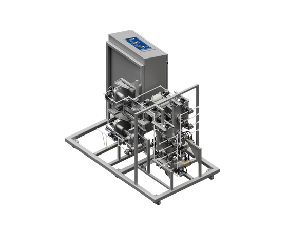 Scalable 1/2" to 3/4" Single Use Chroamtography System