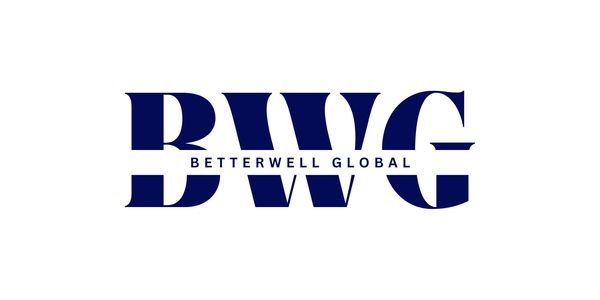 Logo with BWG and text Betterwell Global.