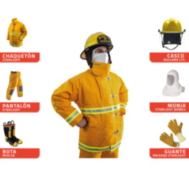 Trajes de bombero y protección civil