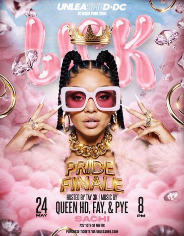 Unleashed DC
Lick: Pride Finale Flyer
DC Black Pride 2026