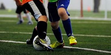 Youth indoor soccer