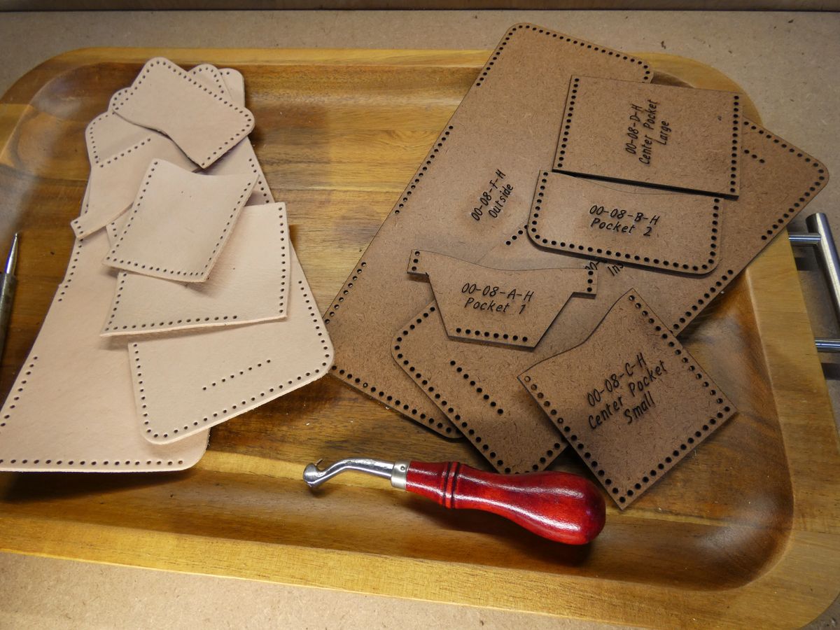 Leather Making Kits and templates