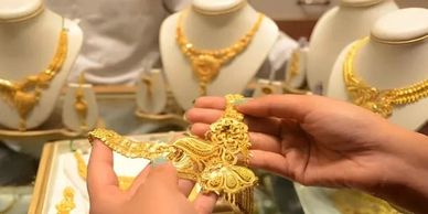 Display in Jewelry store