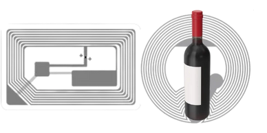 Near field communication inlays/labels can be used for authenticity of products.