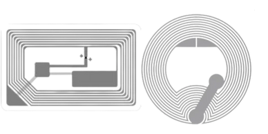 Near field communication inlays/labels can be used for authenticity of products.