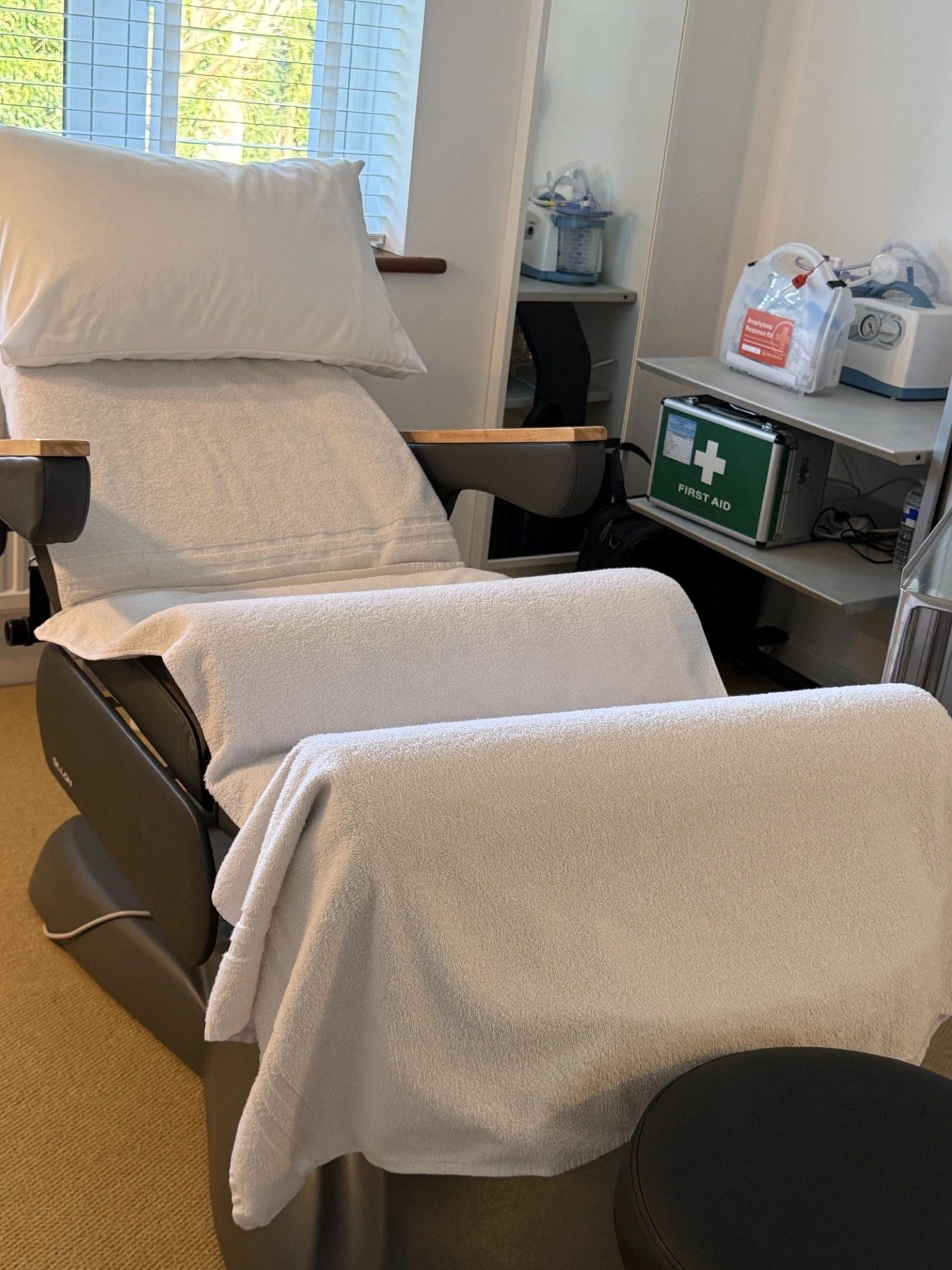 TLCHealth Ltd treatment room setup