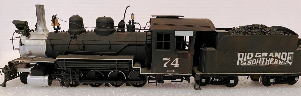 Steam Engine Rgs 41 Rio Grande Southern #74