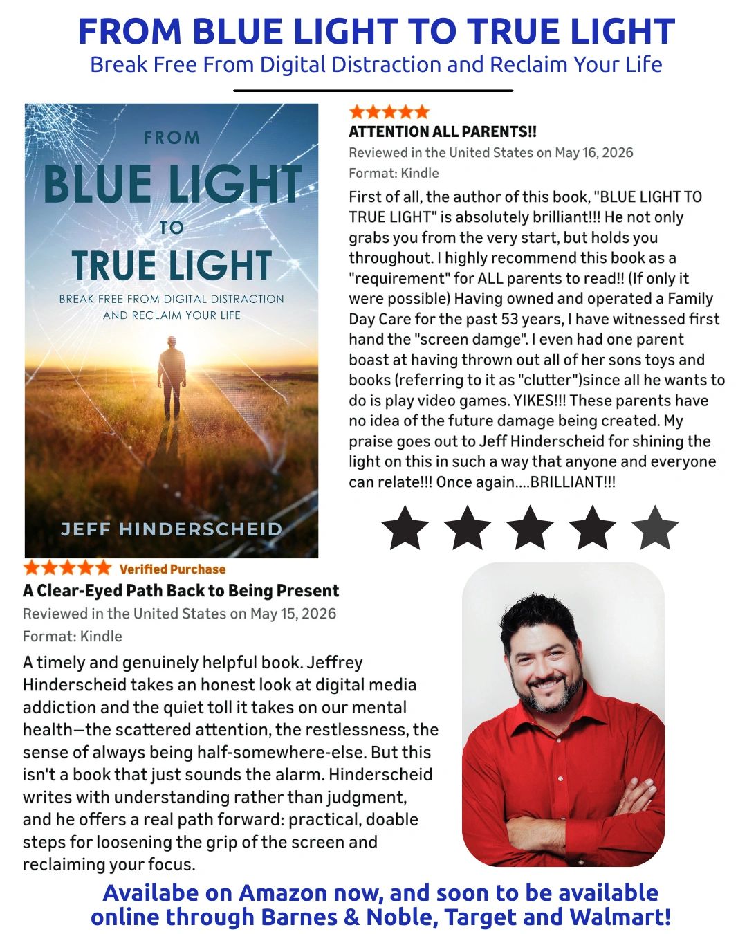 Amazon reviews of From Blue Light to True Light