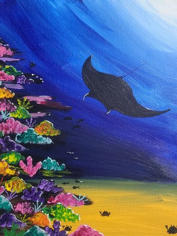 Saturday August 23rd 6:30-8:30pm

Join us for our Summer Time Paint Night. Seats are $30/each or 2 f