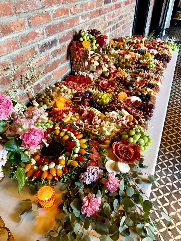 grazing table nyc, bowery hotel, 
weddings in Manhattan, nyc grazing table, charcuterie Manhattan