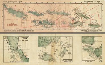 Solomon Islands Pilots Reference Maps.