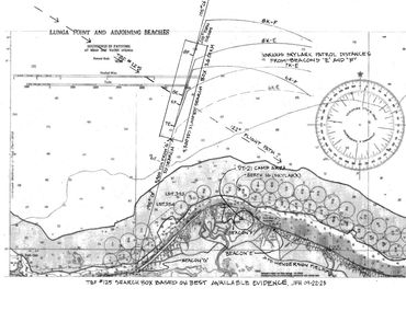 Crash Site Map.