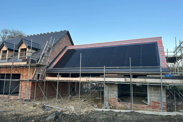 Solar panel installation
