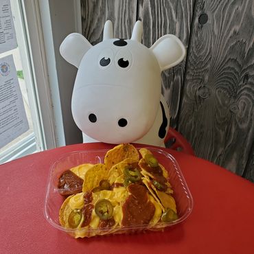 Nachos are now on the menu at Cream of the Crop Ice Cream Shop