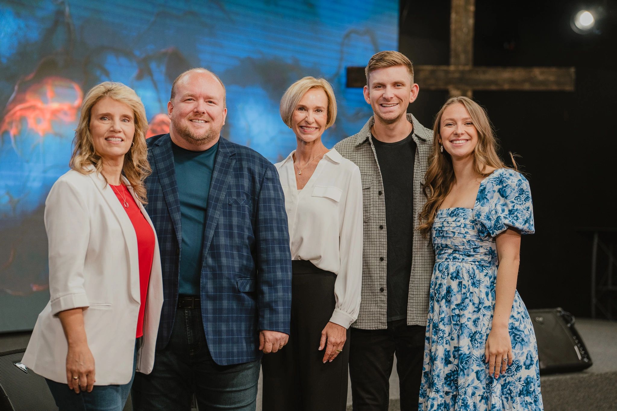 From left to Right: Louise Jarvis, Heath Jarvis, Jenny Roebert, Jordan Roebert, Brooklyn Roebert