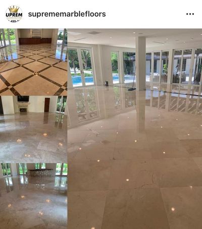 Marble Floor Restoration