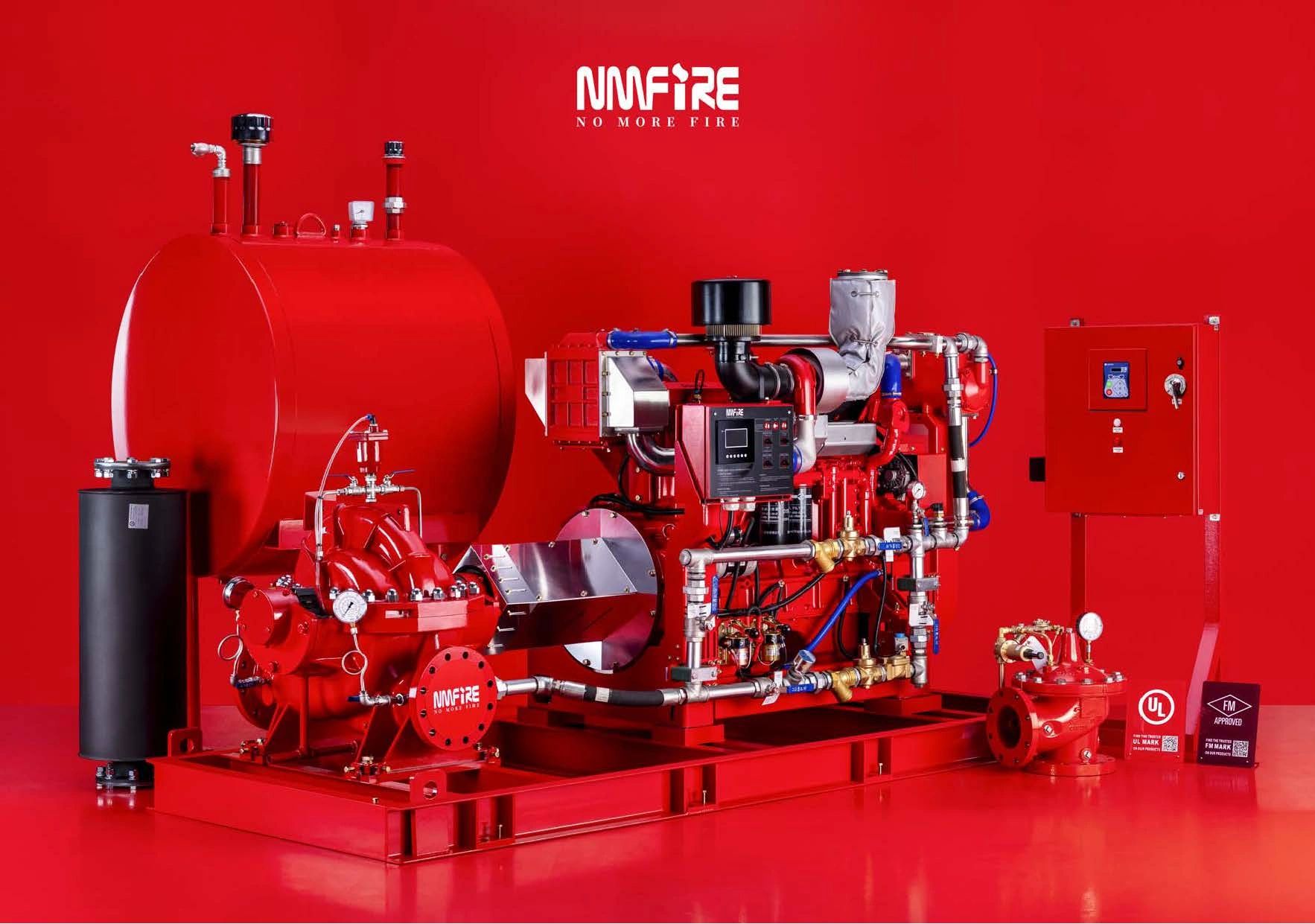 Fire Pump Horizontal Split Case Diesel Engine driven