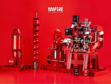 Fire Pump Vertical Turbine Diesel engine with Baseplate
