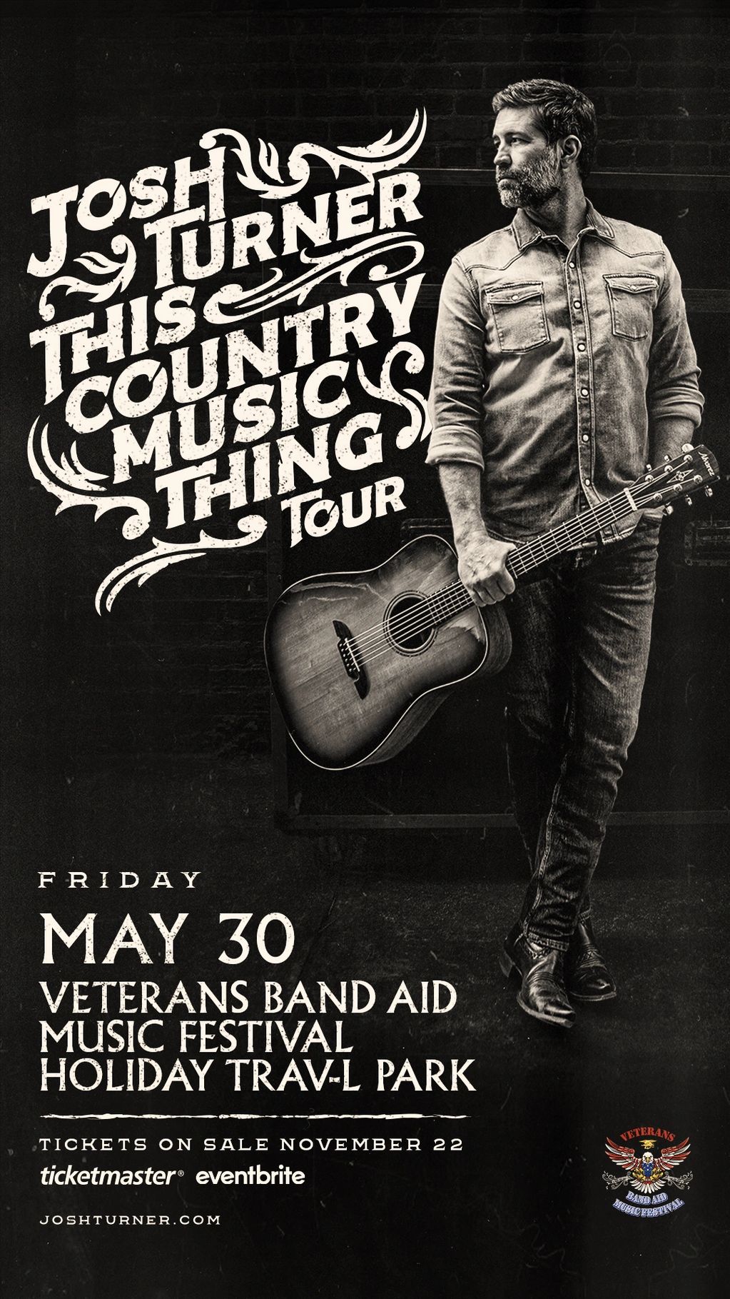 Veterans Band Aid Music Festival Presents: Josh Turner